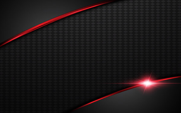 Абстрактная красная стальная рама
