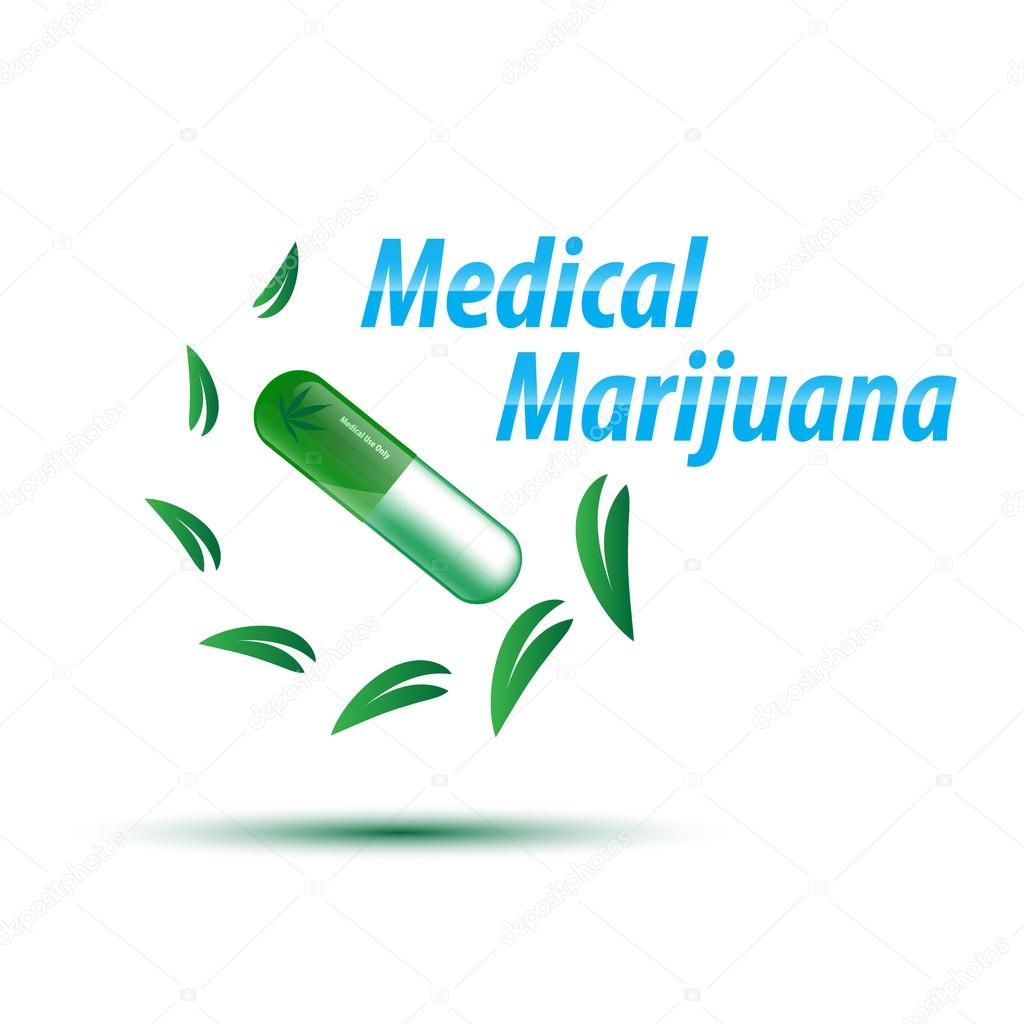 Medical marijuana concept 