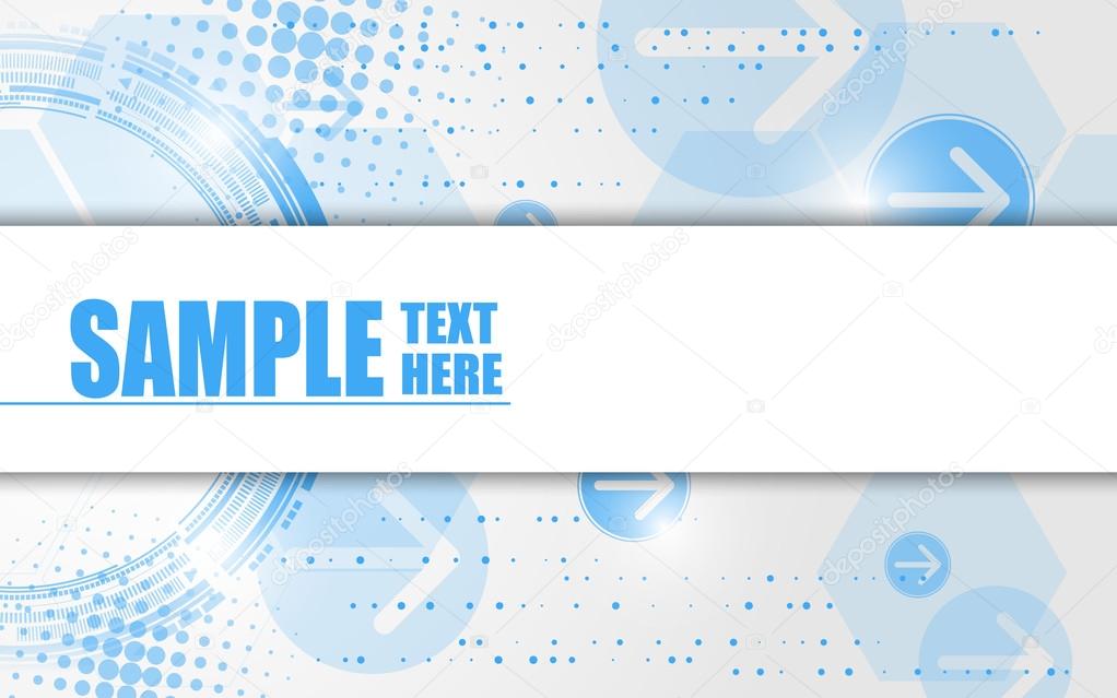 Background template technology communication concept
