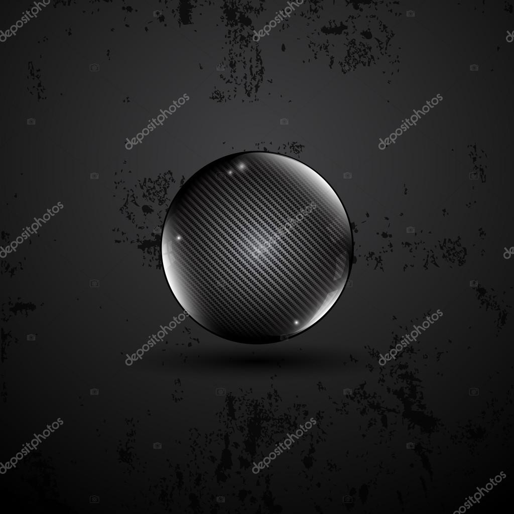 Abstract kevlar texture sphere hi tech concept