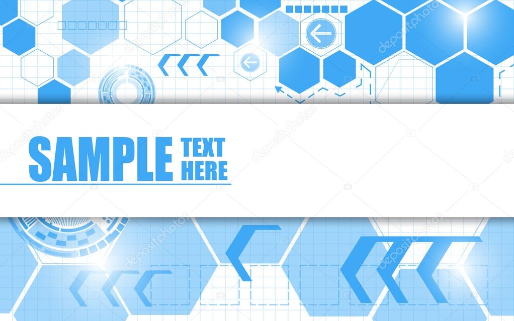 Background abstract template technology