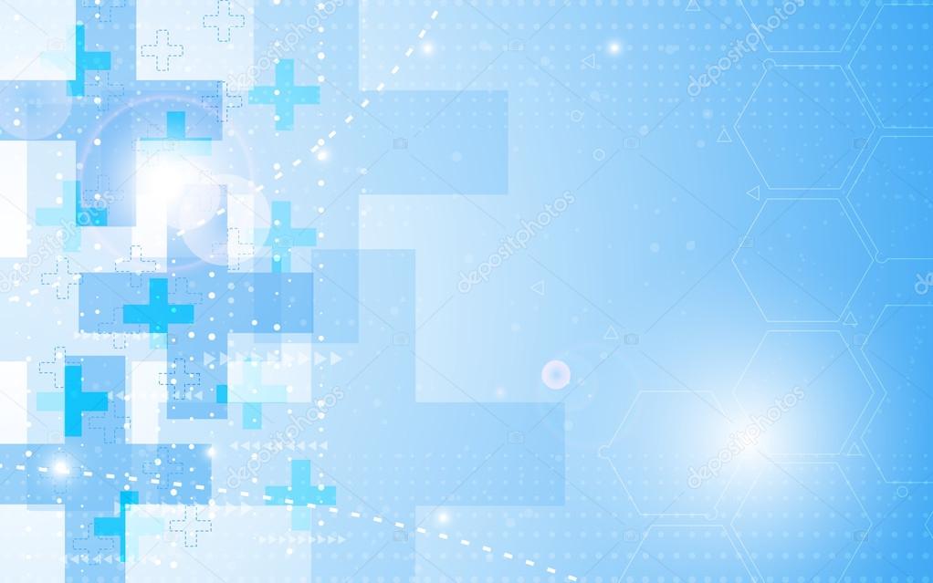 Vector background abstract health care concept