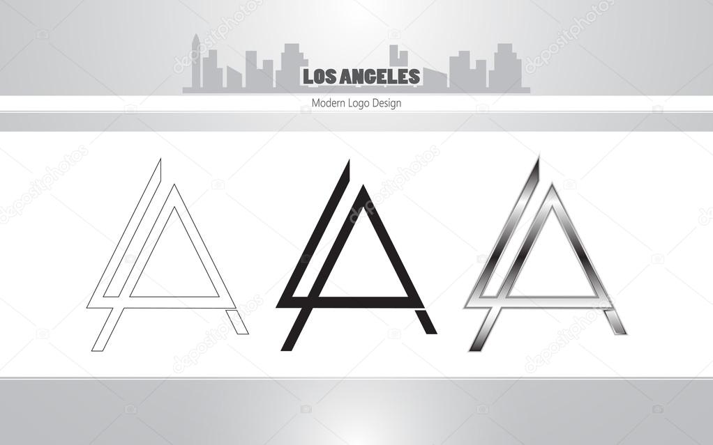 Los Angeles logos design 