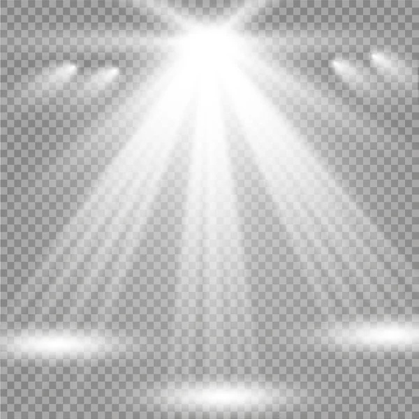 Vektorspotlight. Ljuseffekt — Stock vektor