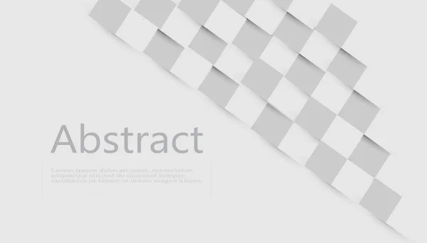 Texture Abstraite Blanche Fond Vectoriel Style Art Papier Peut Être — Image vectorielle