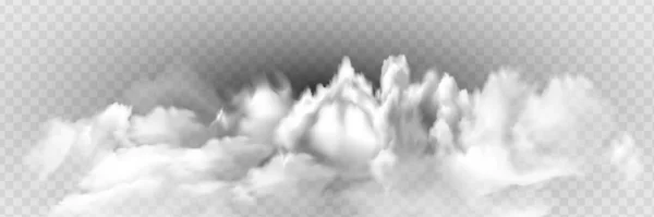 Туман Або Дим Ізольований Прозорий Спеціальний Ефект — стоковий вектор