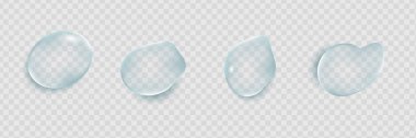 Yağmur damlaları su veya buhar üzerinde şeffaf arka plan izole duş. Gerçekçi saf damlacıkları Özet. Vektör açık buharı su kabarcıkları pencere cam yüzeyi tasarımınız için.