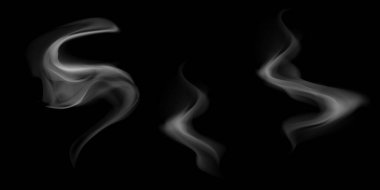 Baca dumanı, sis dalgası ya da bulut deseni. Bulut sanatı ya da dumanlı hava çizimi