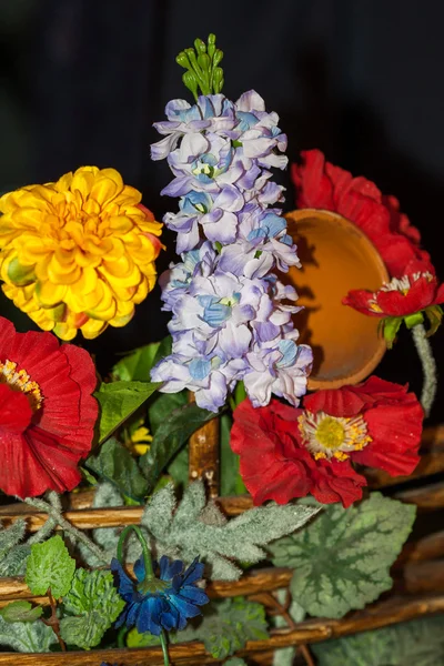 Éléments de l'intérieur dans le restaurant ukrainien — Photo