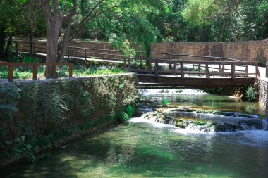Krka Ulusal Parkı 'nda Şelale