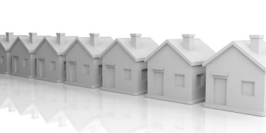 3D render evleri doğrultusunda