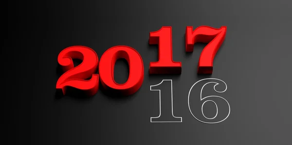 3d renderöinti 2017 numero — kuvapankkivalokuva