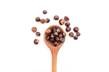 Guarana beyaz arka plan üzerinde
