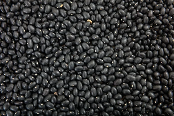 Frijoles negros crudos como fondo — Foto de Stock