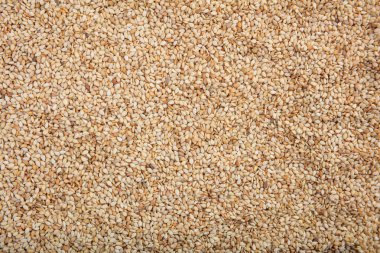 Beyaz susam tam arka plan