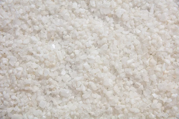 White salt crystals background — Stock Photo, Image