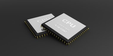 3D render iki cpu işlemci