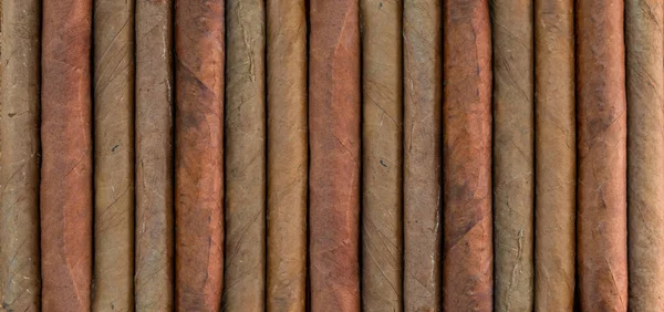 Cigarros Variedad Fondo Textura Cubano Calidad Hecho Mano Cigarros Surtido —  Fotos de Stock
