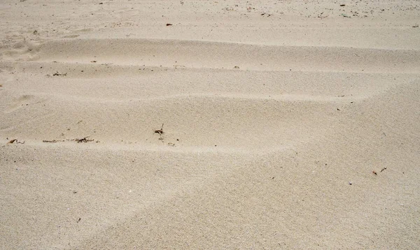 Sand Texture Background Sandy Beach Rippled Natural Stone Wavy Closeup — Stock Photo, Image