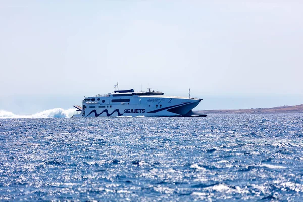 Mykonos Island Cyclades Greece May 2021 Summer Famous Destination Vacation — Photo