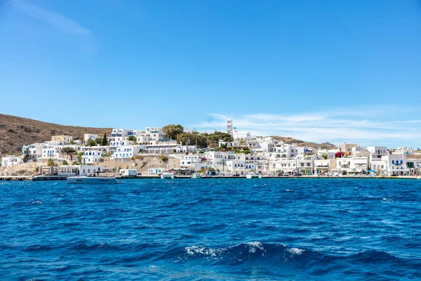 Острів Мілос Порт Порту Адамас Циклади Греції Травня 2021 Року — стокове фото