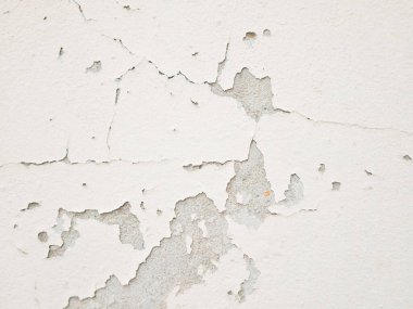 Derisi soyulmuş beyaz duvar dokusu
