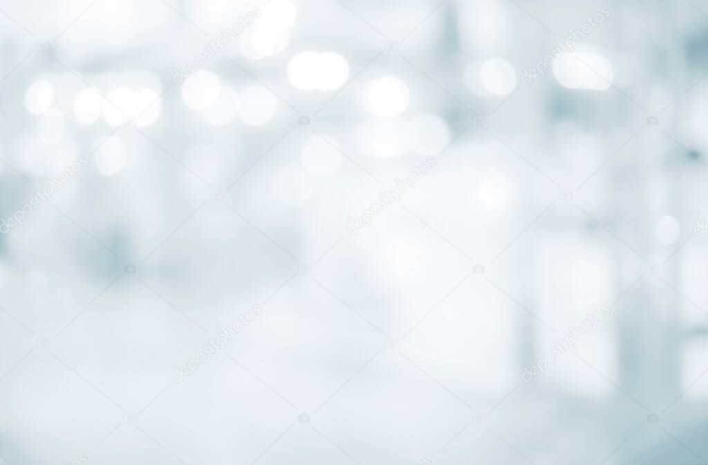 Abstract  blur background from hospital and clinic interior, For create background or design key visual layout 