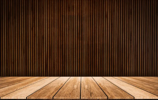 Wooden Slats Natural Wood Lath Line Arrange Pattern Texture Background — Stock Photo, Image