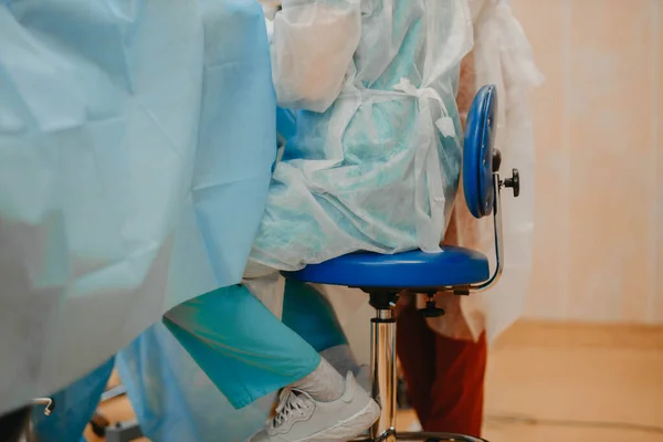 Professioneller Stuhl Für Einen Chirurgen — Stockfoto