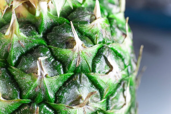 Closeup View Pineapple Peel — Stock Photo, Image