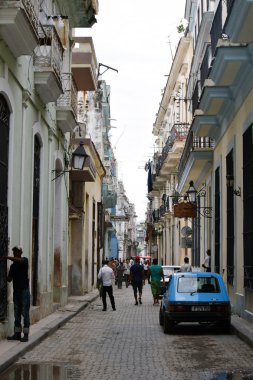 Sokak şehir Havana, Küba