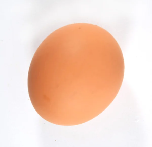 Коричневий куряче яйце — стокове фото