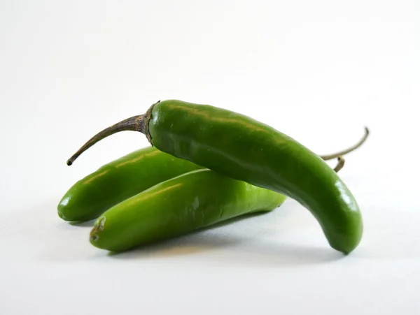 Pieprz pikantne zielone serrano — Zdjęcie stockowe