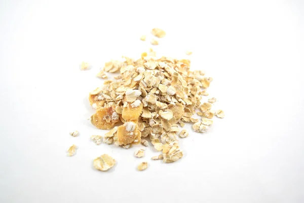 Pile of instant oatmeal — Stock Photo, Image
