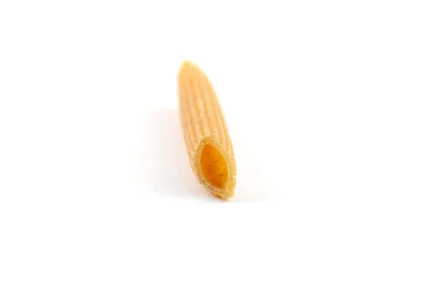 Organic whole wheat penne pasta — Stock Photo, Image