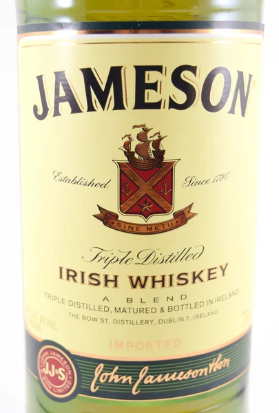 Jameson Triplo Whiskey irlandês destilada — Fotografia de Stock