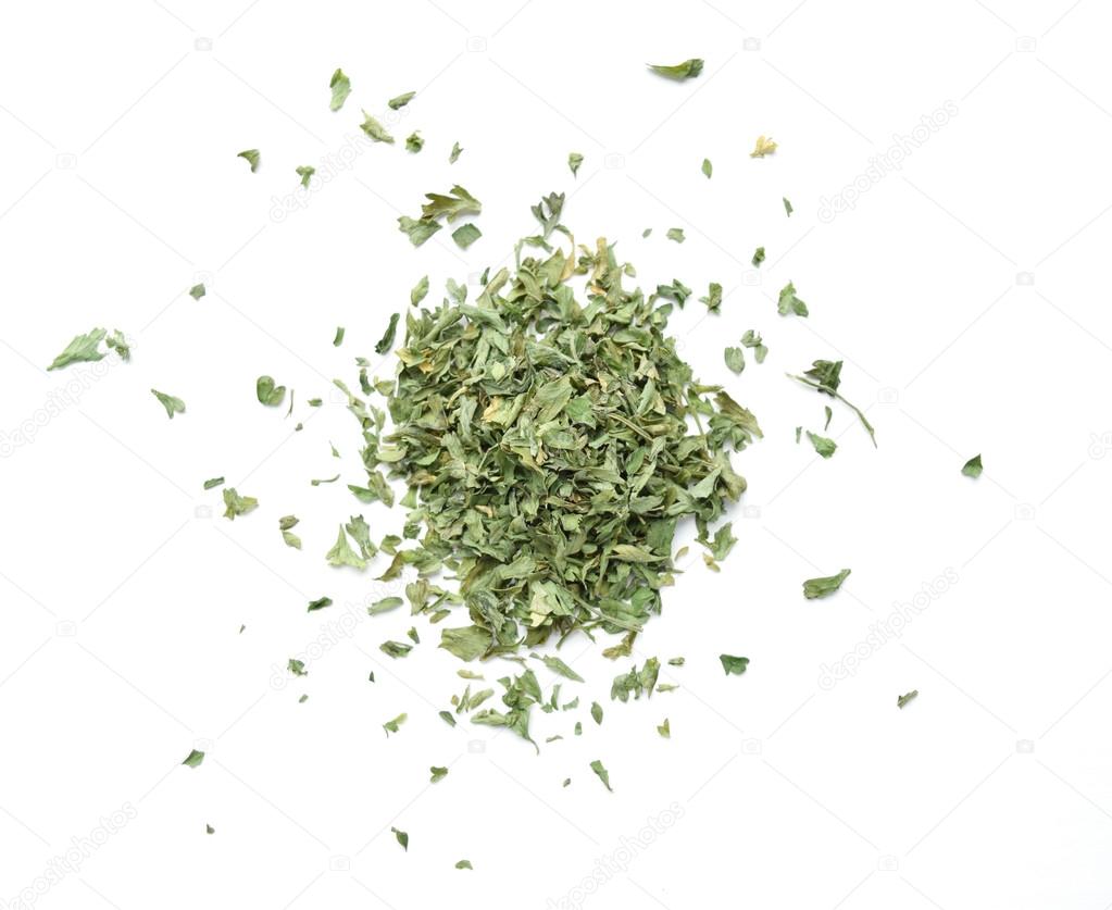 Dried Italian parsley,
