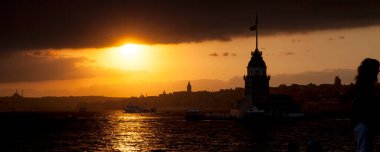 Kız Kulesi Manzarası, İstanbul Türkiye