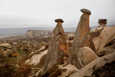 Kapadokya Peri Bacaları, Volkanik Patlama sonucu Doğal Taşlar, Türkiye