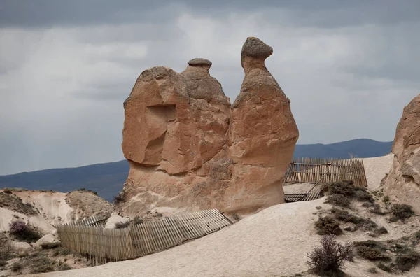 Feeënschoorstenen Cappadocië Turkije — Stockfoto