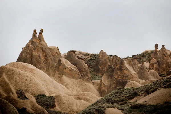 Feeënschoorstenen Cappadocië Turkije — Stockfoto