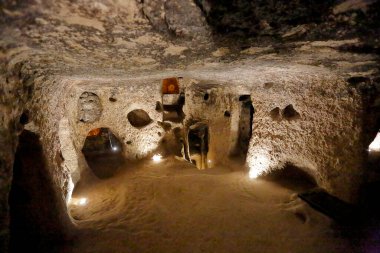 Derinkuyu Mağarası, Yeraltı Kenti, Kapadokya, Türkiye
