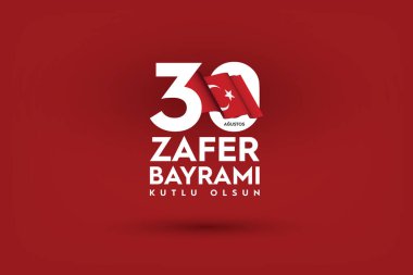 30 Ağustos Zafer Bayramı Bayrak Tasarımı, Mutlu Zafer Günü, Türkiye Cumhuriyeti