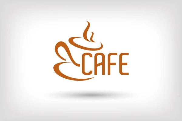 Kafe Simgesi Logosu, Logo Tasarımı, Vektör Simgesi Tasarımı
