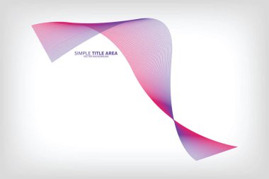 Soyut Modern Satır, Beyaz Arkaplanda Başlık Metin Alanı, Mor ve Pembe Arkaplan Tasarımı
