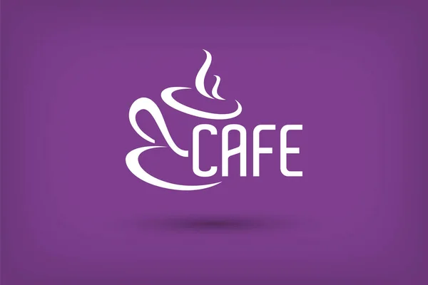 Cafe Icon Logo Logo Design Vektorový Design Ikon — Stockový vektor