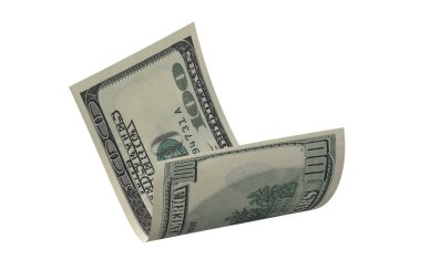 Dolar, Kağıt Para, Amerikan Banknotu, Uçan Para, 3D Render