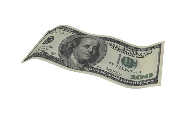 Dolar, Kağıt Para, Amerikan Banknotu, Uçan Para, 3D Render