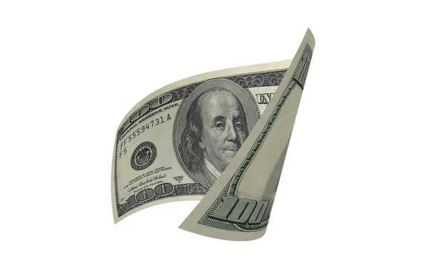 Dolar, Kağıt Para, Amerikan Banknotu, Uçan Para, 3D Render