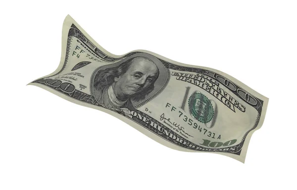 Dolar, Kağıt Para, Amerikan Banknotu, Uçan Para, 3D Render